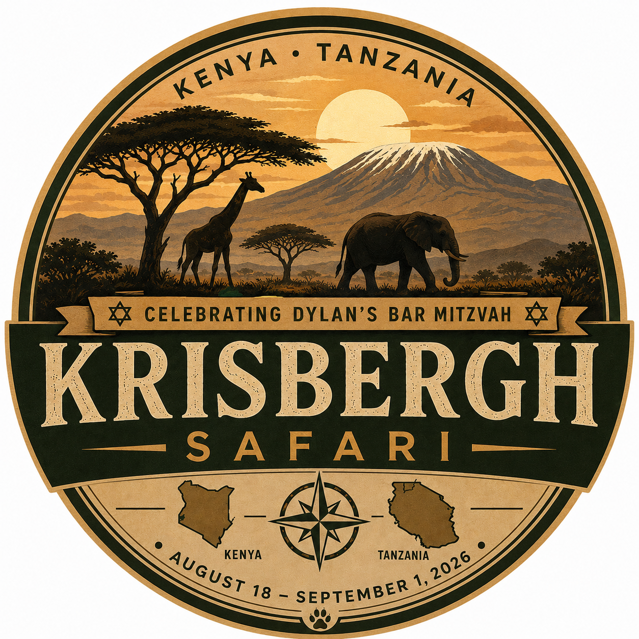Krisbergh Safari logo